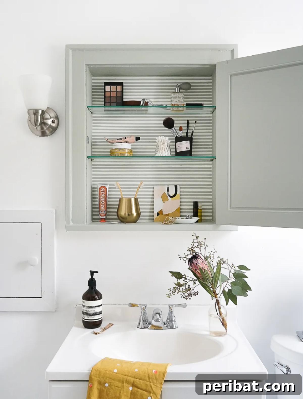 30 Clever DIY Medicine Cabinet Solutions 28 DIY Medicine Cabinet Makeover for Enhanced Organization and Style