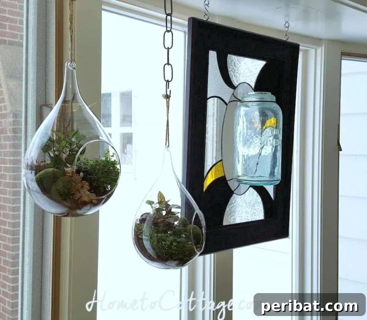 DIY Hanging Terrariums