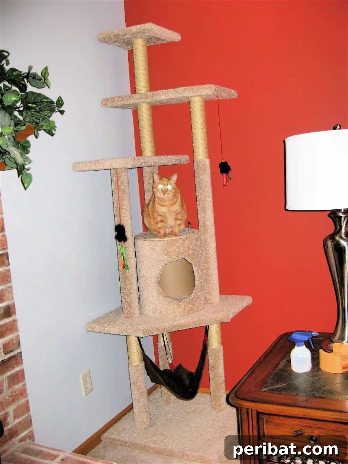 Feline Fun Zones 20 Easy DIY Builds 4 DIY Cat Tree With Step-by-Step Plan