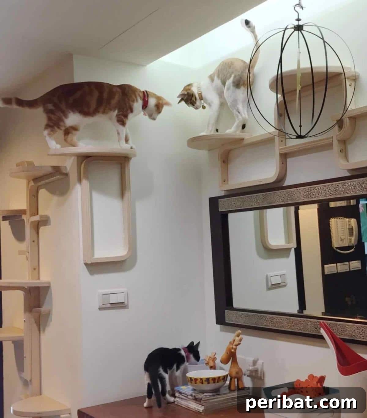 Feline Fun Zones 20 Easy DIY Builds 7 DIY Cat Tree by Frosta X