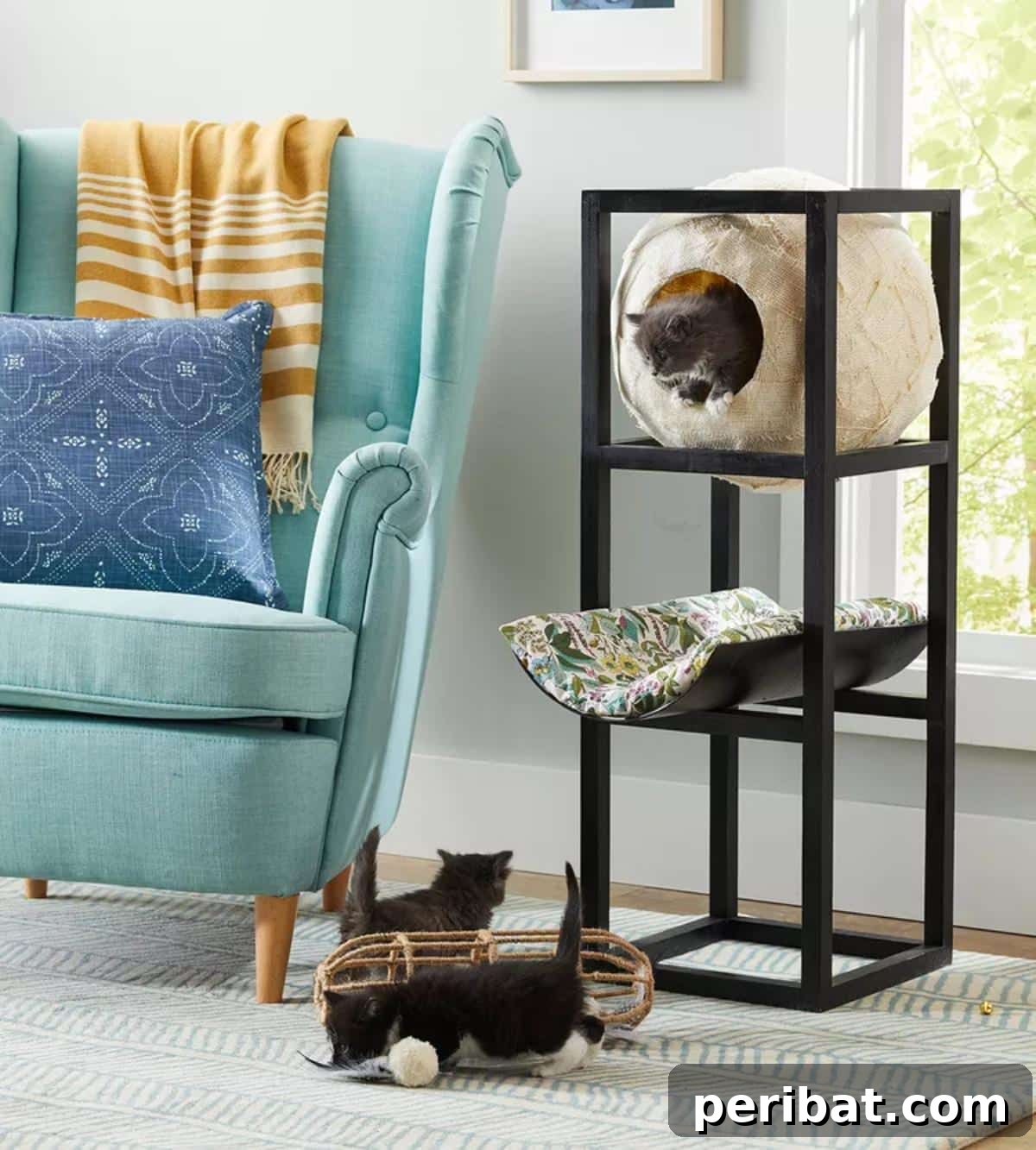 Feline Fun Zones 20 Easy DIY Builds 10 Easy-To-Build DIY Cat Tree