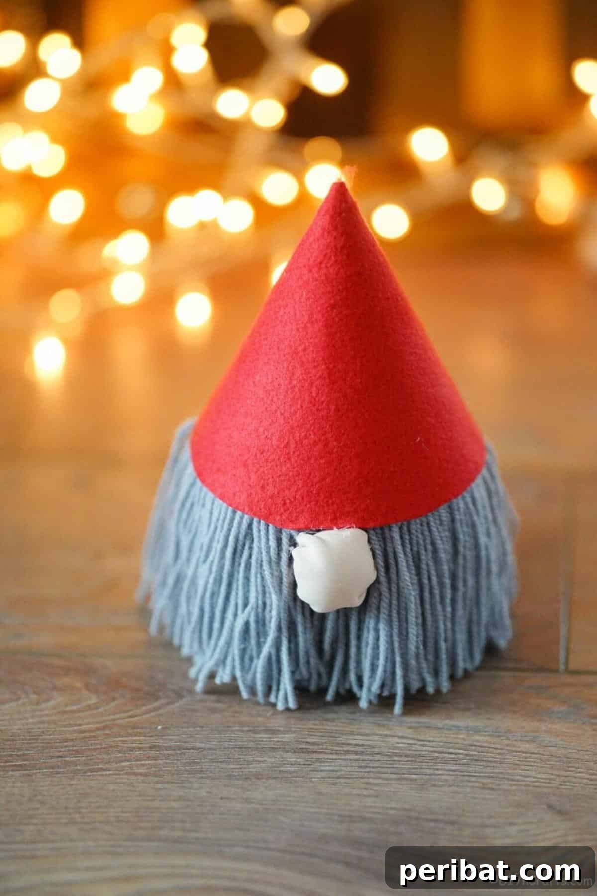 46 Cozy DIY Winter Gnome Crafts 3 DIY Toilet Paper Roll Gnome