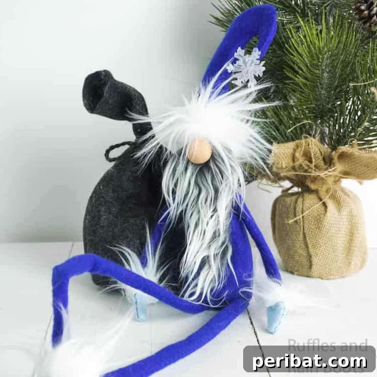 46 Cozy DIY Winter Gnome Crafts 30 DIY Jack Frost Gnome for Winter