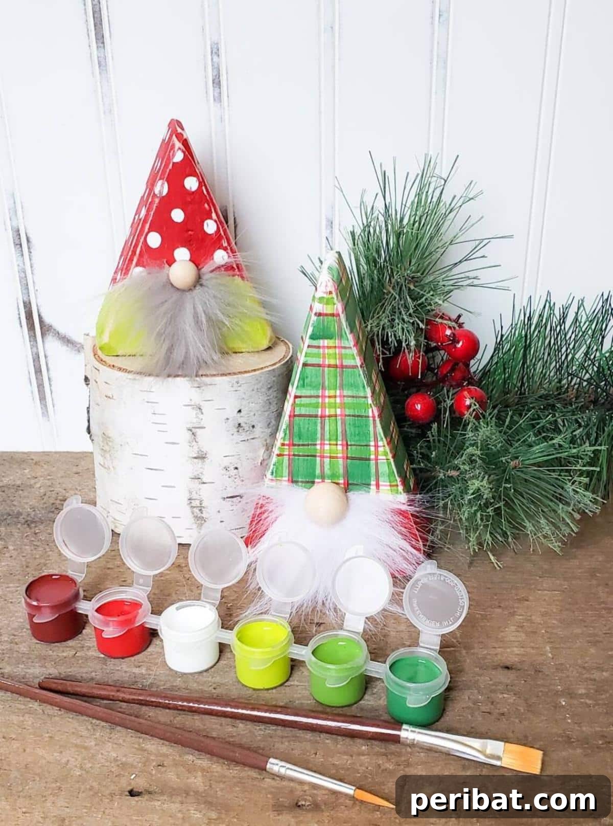46 Cozy DIY Winter Gnome Crafts 4 DIY Winter Gnome Painting Kit