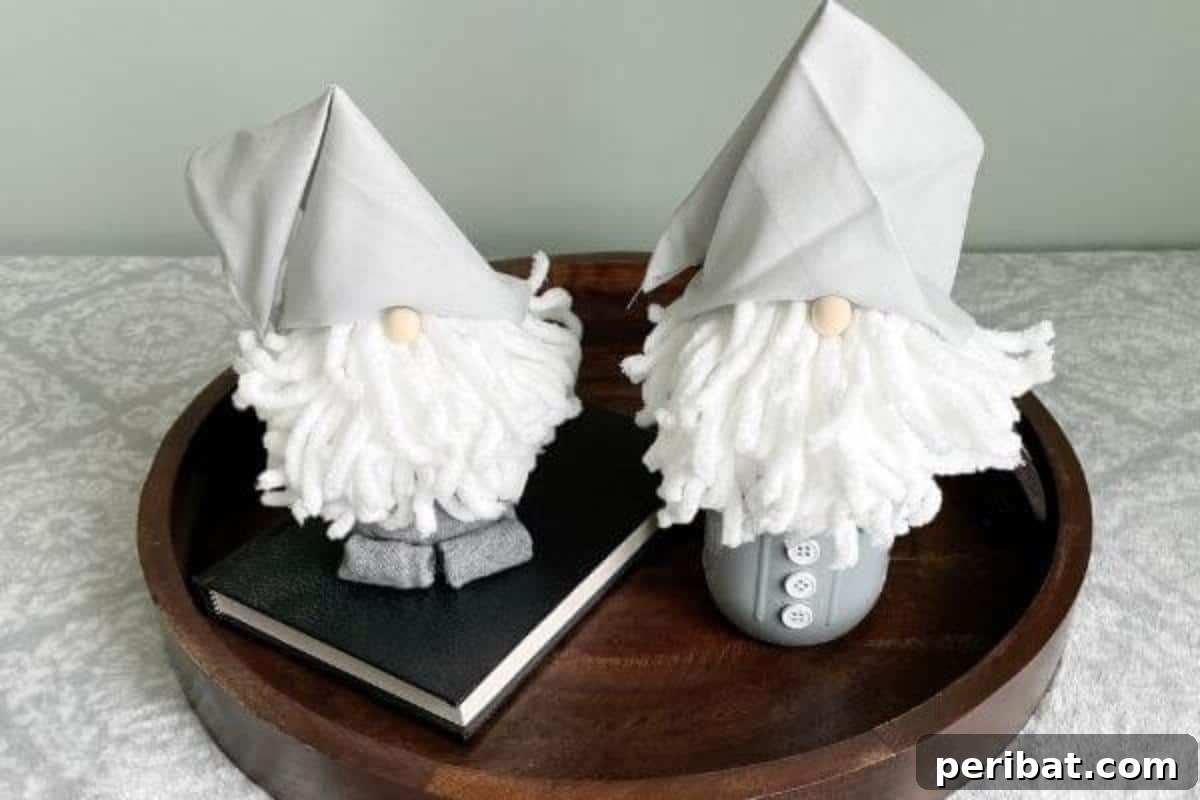 46 Cozy DIY Winter Gnome Crafts 5 Easy DIY Winter Gnome