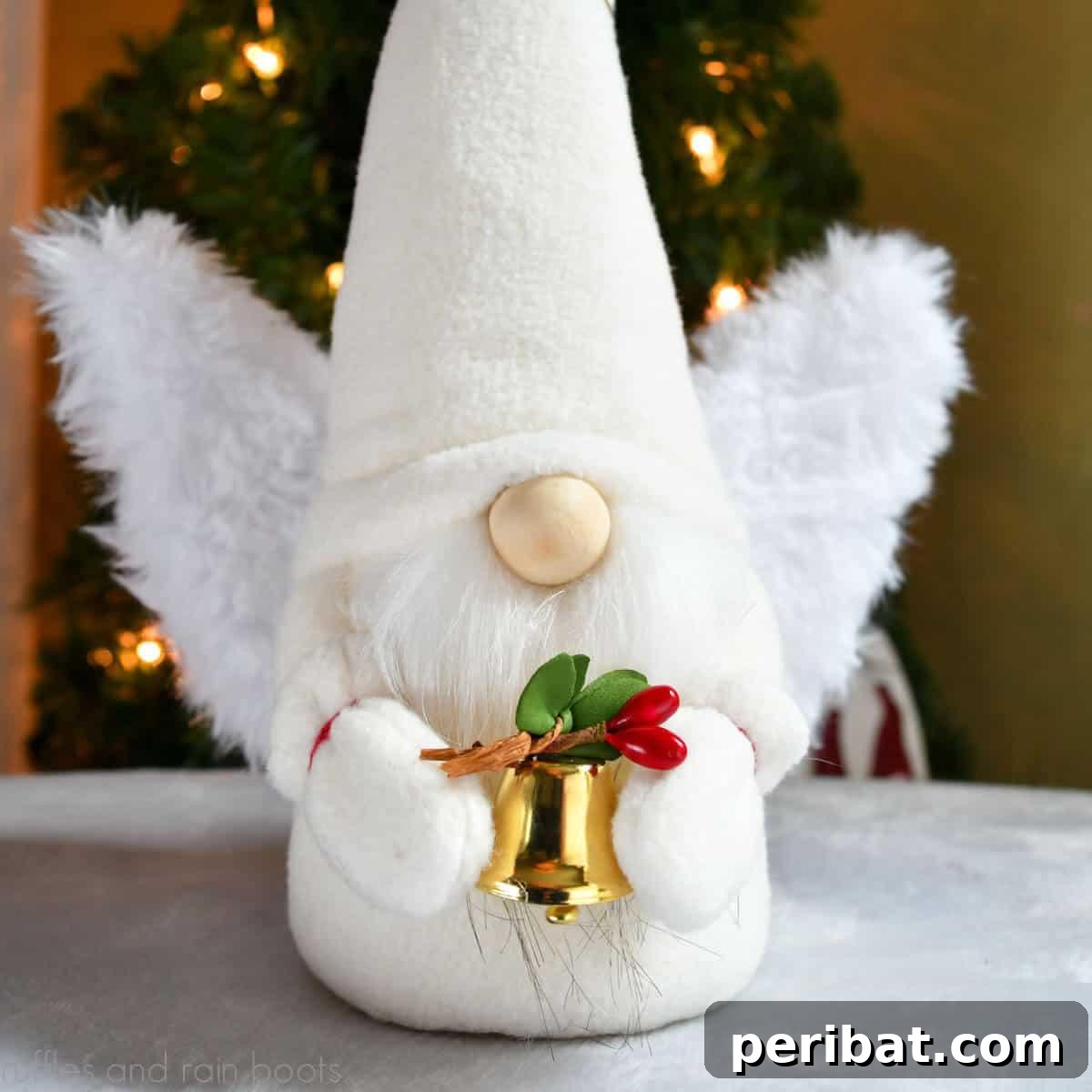 46 Cozy DIY Winter Gnome Crafts 42 DIY Angel Gnome