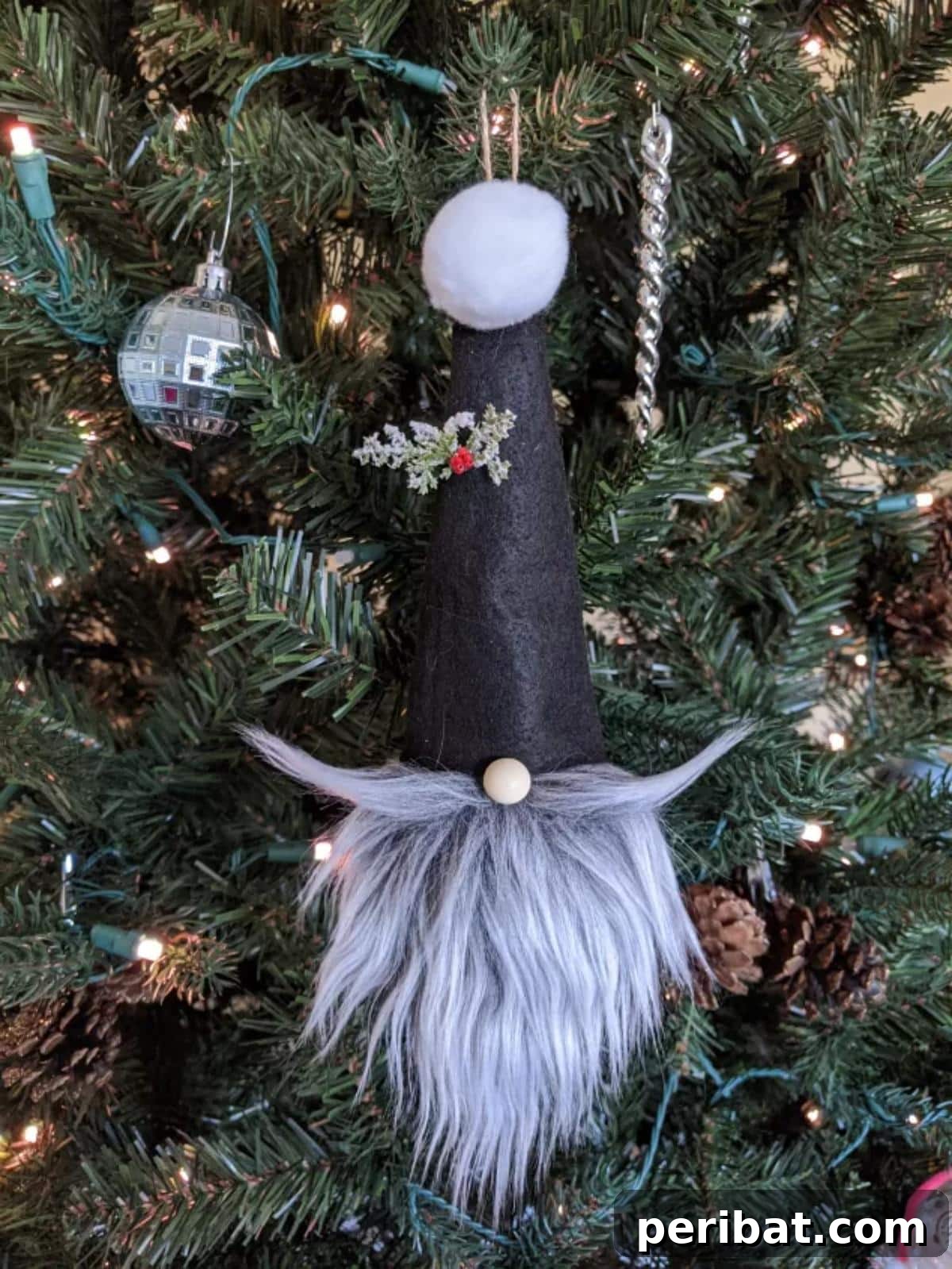 46 Cozy DIY Winter Gnome Crafts 44 DIY Fun And Trendy Gnome Christmas Tree Ornament