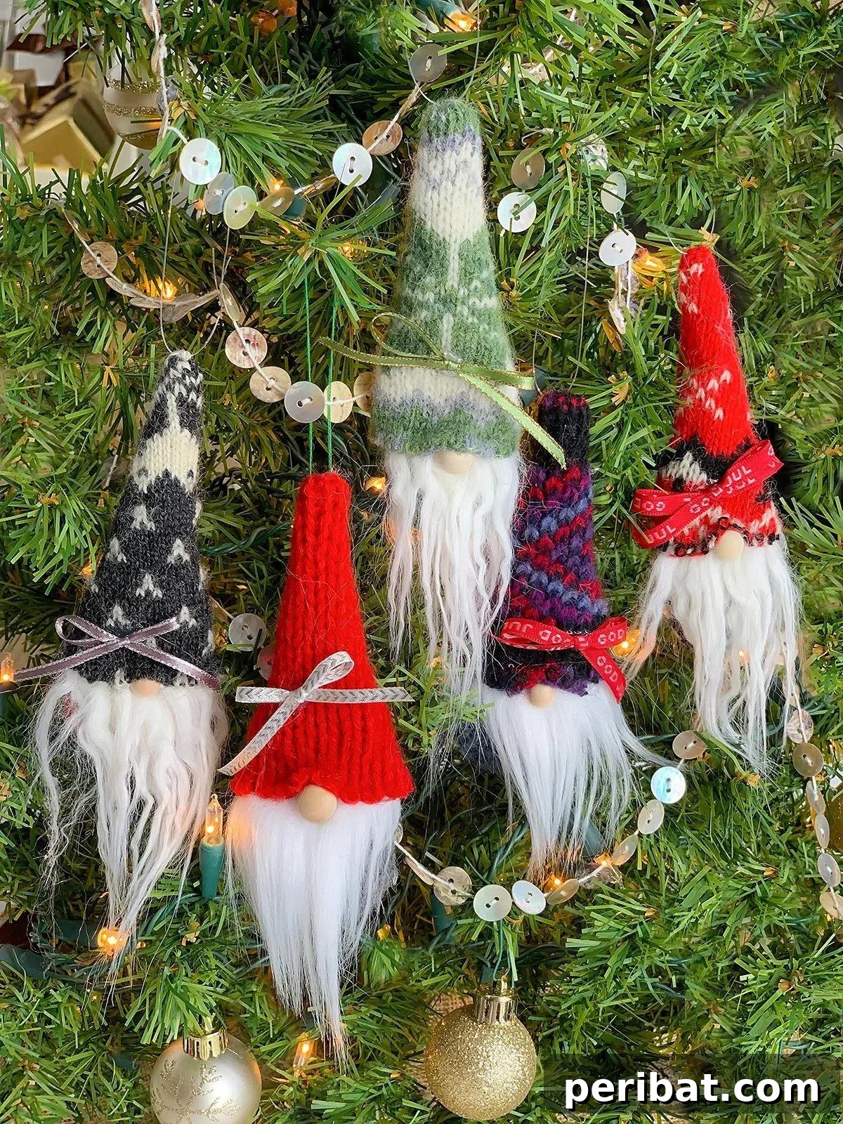 46 Cozy DIY Winter Gnome Crafts 46 Easy DIY Gnome Ornaments