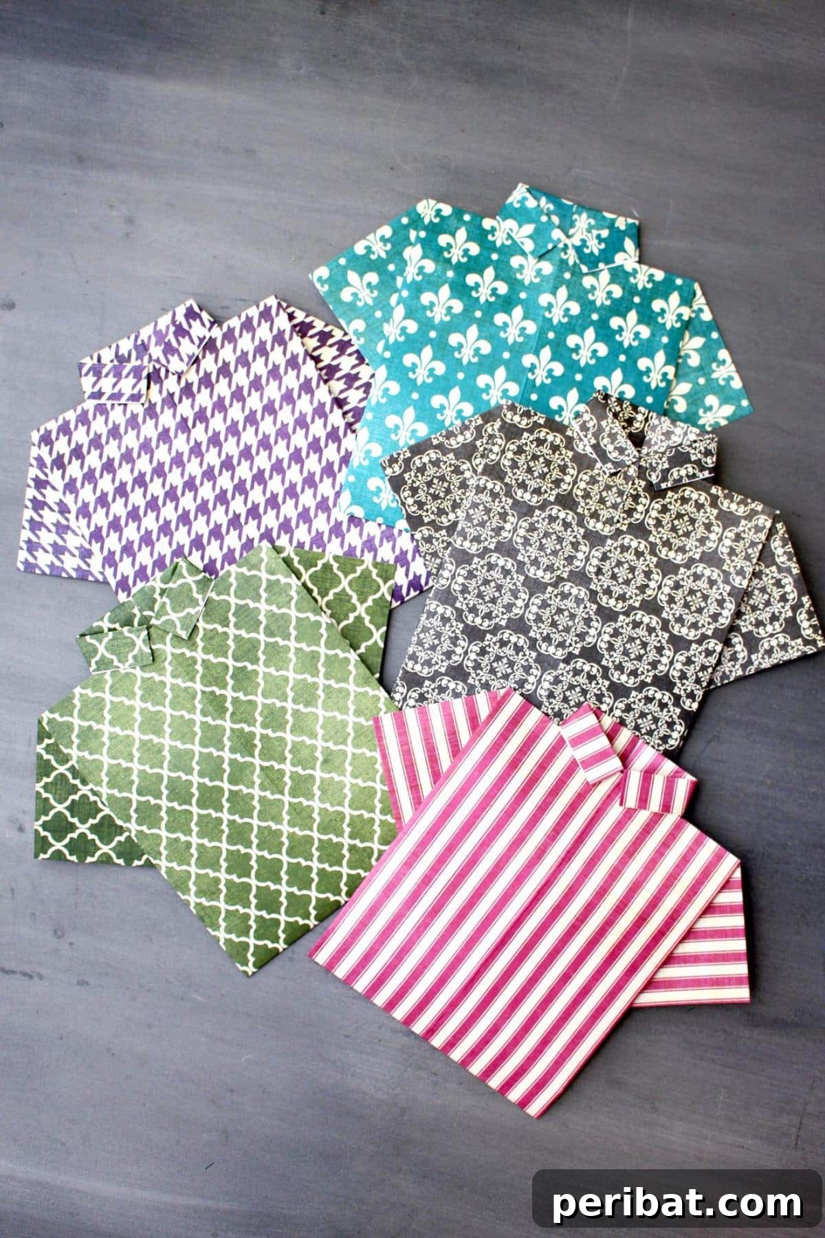 DIY Awesome Origami Shirt Father’s Day Cards