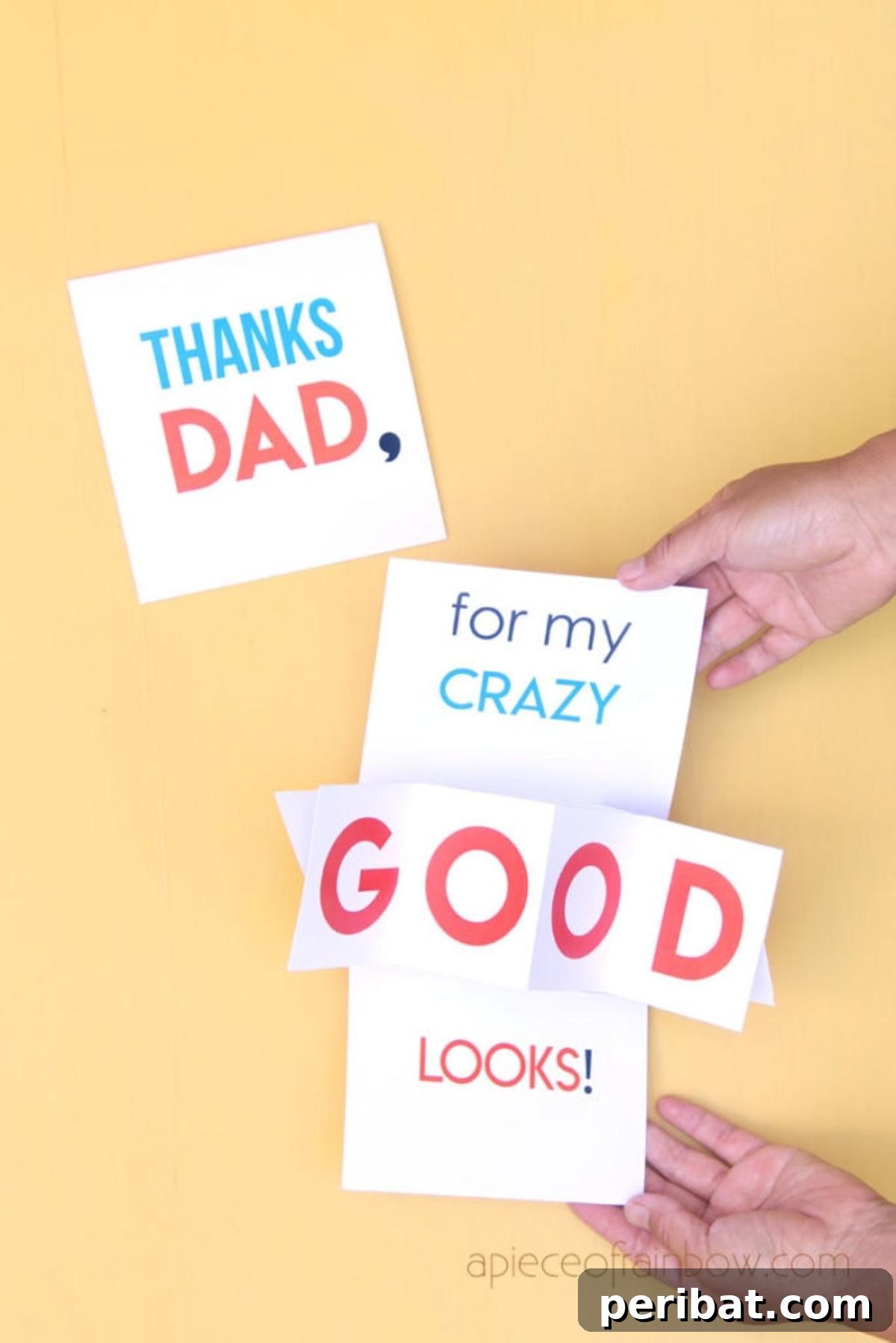 10 Minute DIY Pop-up Father’s Day Card