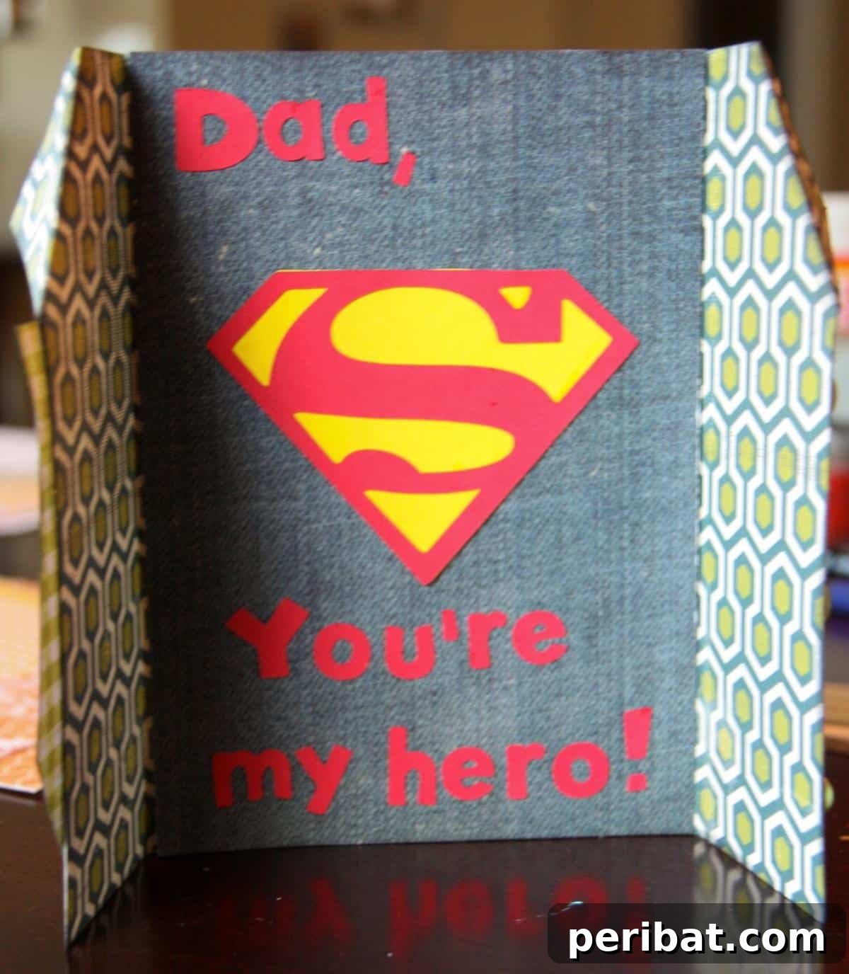 A DIY Super Hero Father’s Day Card