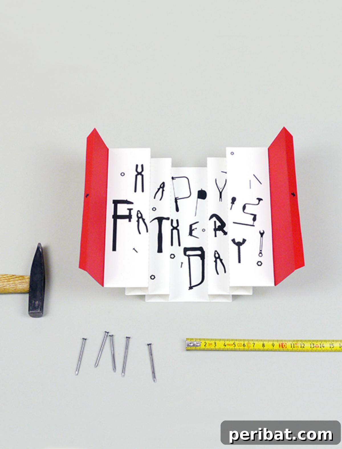 DIY 3D Tool Box Card for Father’s Day