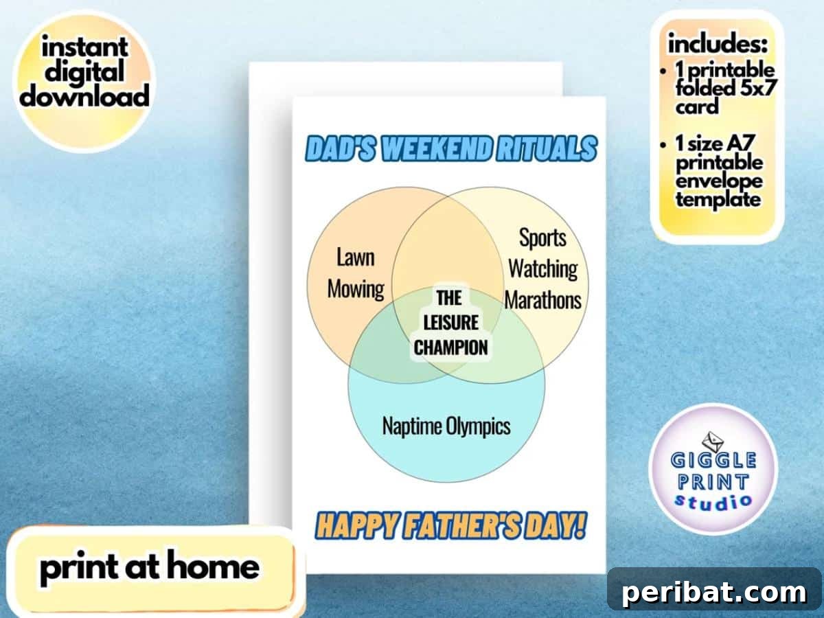 DIY Father’s Day Card | Last Minute Father’s Day Card |