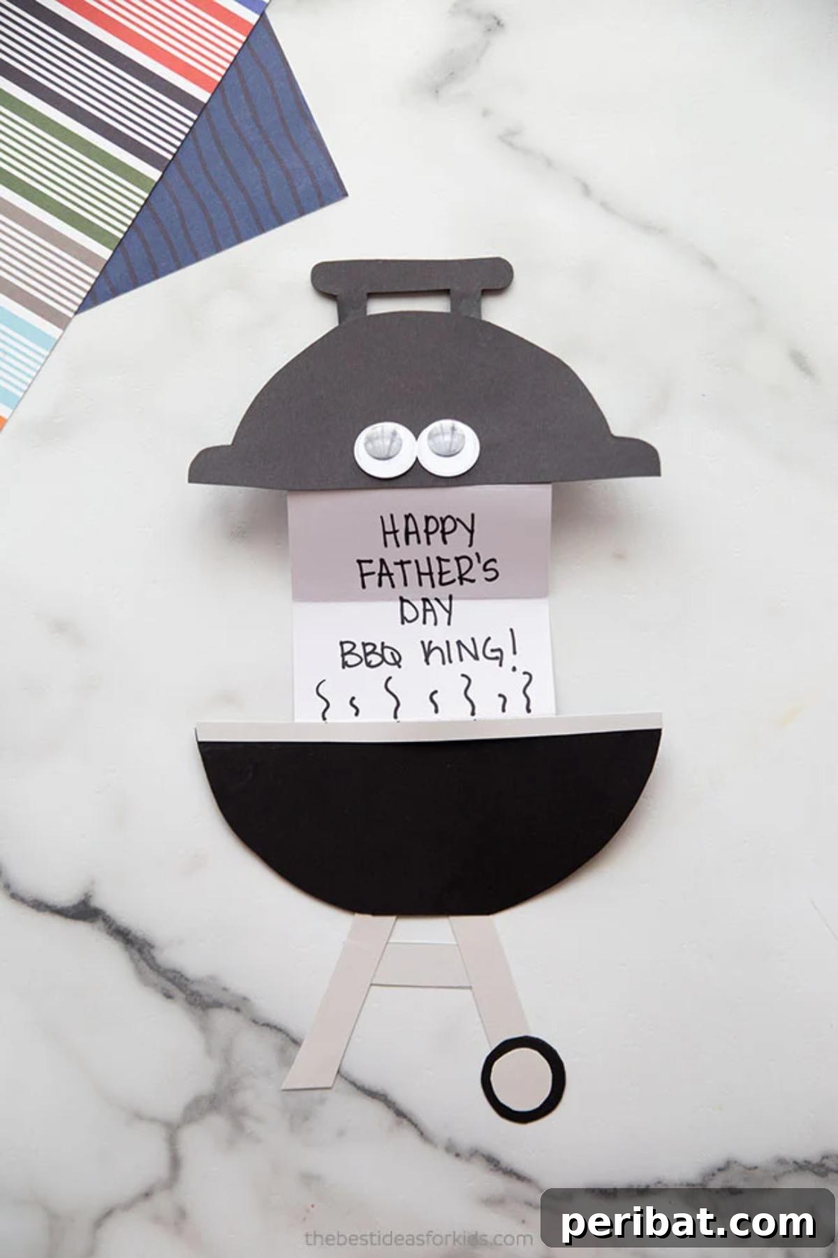 DIY BBQ Father’s Day Card