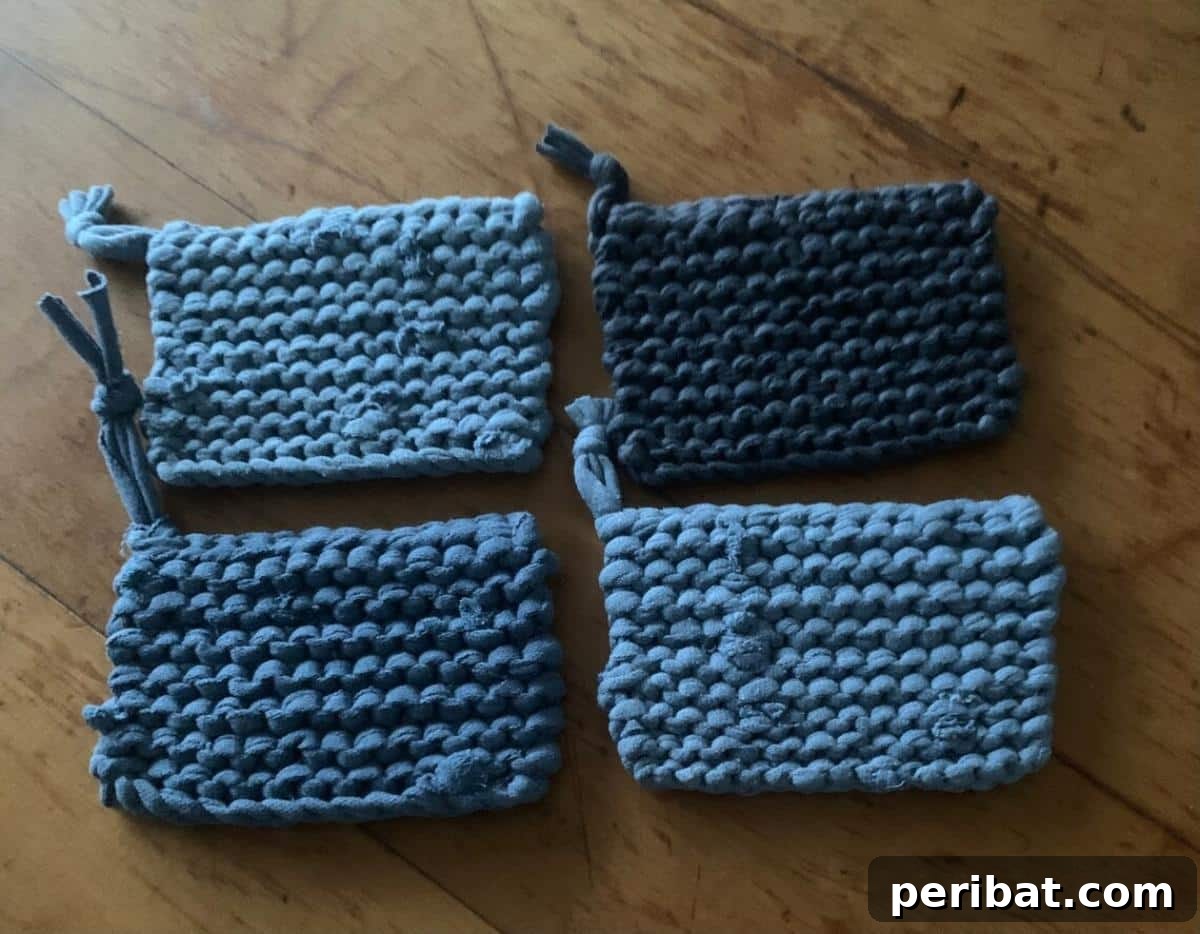 Set of 4 Tawashi Sponges
