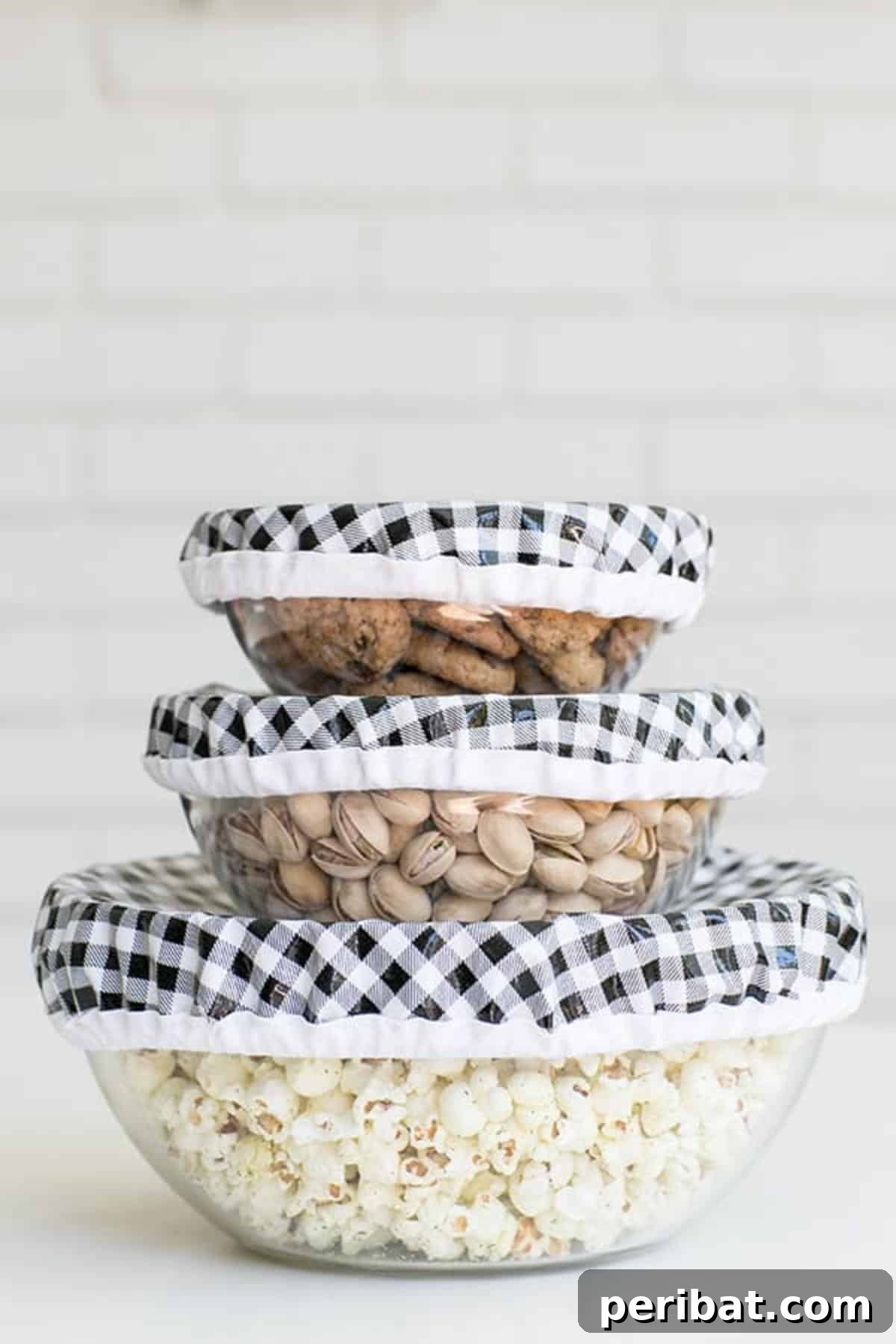 DIY Reusable Oilcloth Bowl Covers