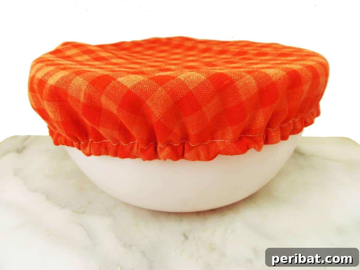 DIY Reusable Food-Safe Liner Elastic Bowl Cover