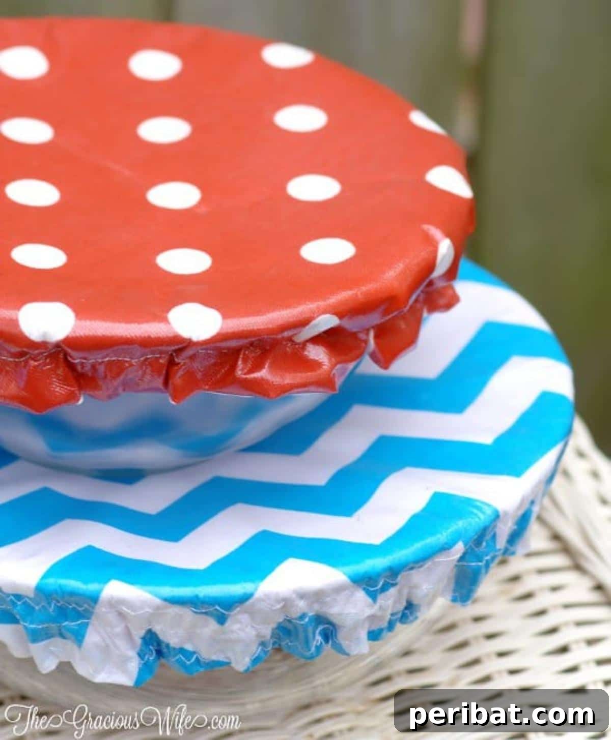 DIY Washable Reusable Bowl Covers