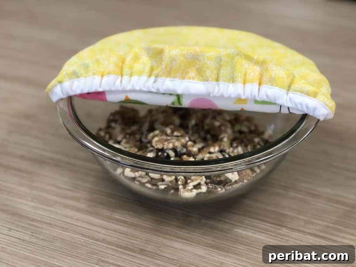 DIY Reusable Bowl Cover