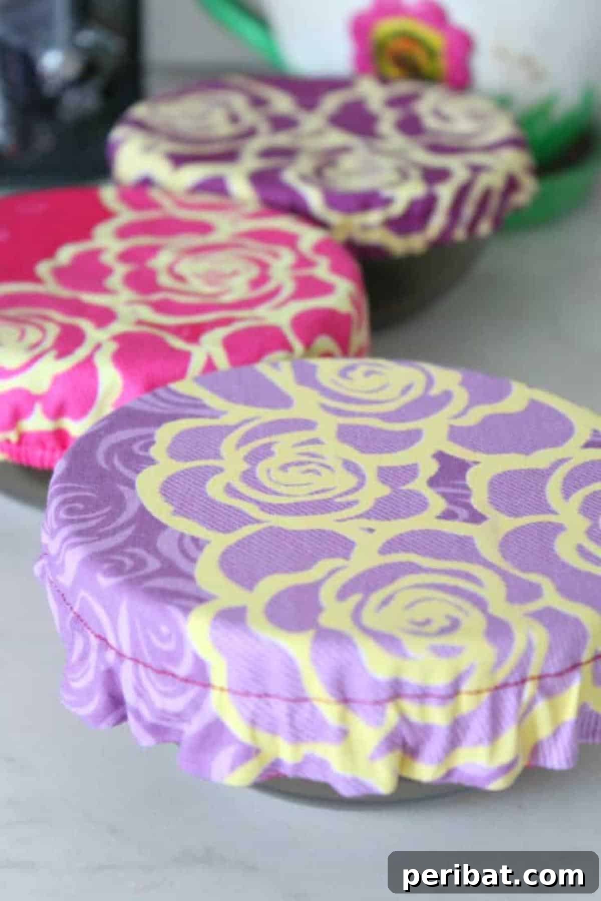 Easy and Adorable DIY Fabric Bowl Covers