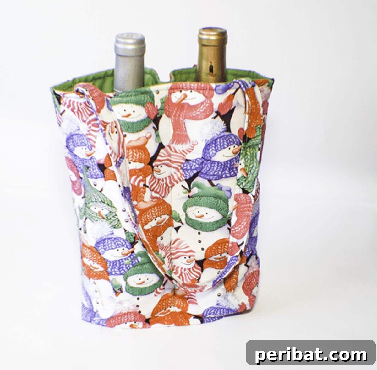 22 Creative DIY Wine Gift Bags 12 DIY Two Bottle Wine Tote - practical and stylish carrier for wine lovers.