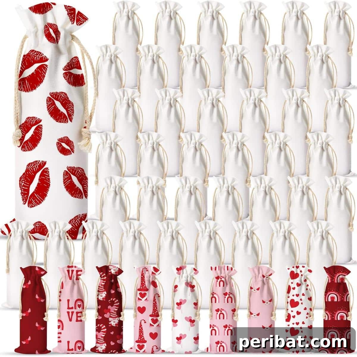 22 Creative DIY Wine Gift Bags 20 Shappy Canvas Wine Bottle Bags With Drawstrings - customizable, breathable, and reusable.
