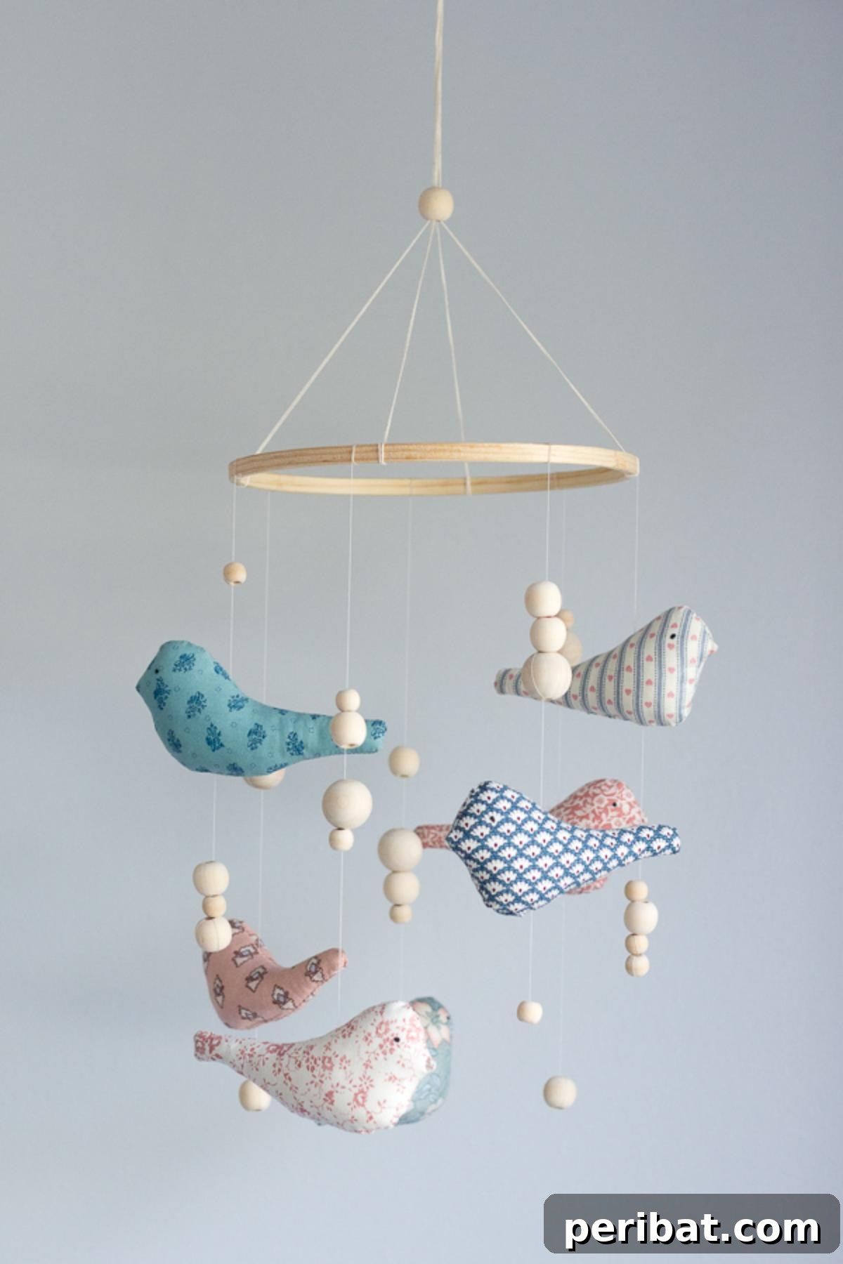 DIY Bird Nursery Mobile