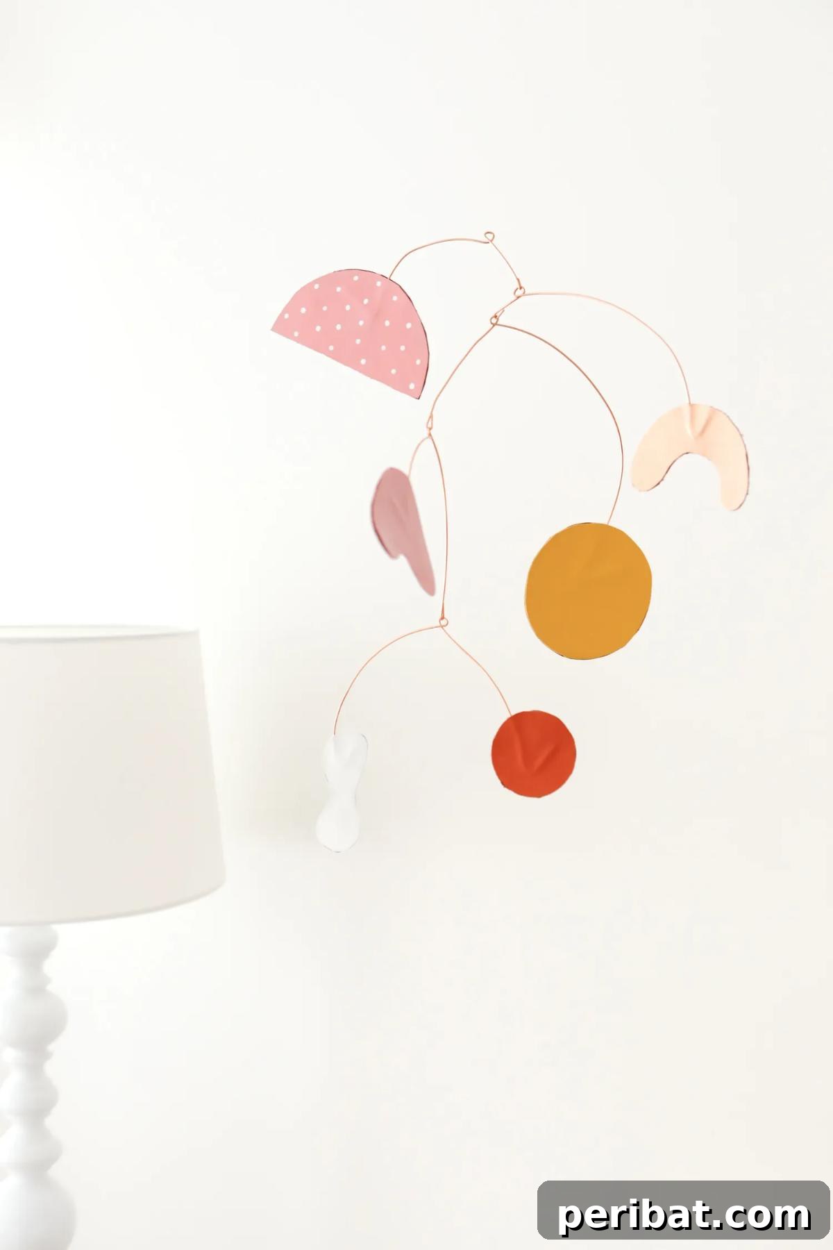 DIY Modern Baby Crib Mobile