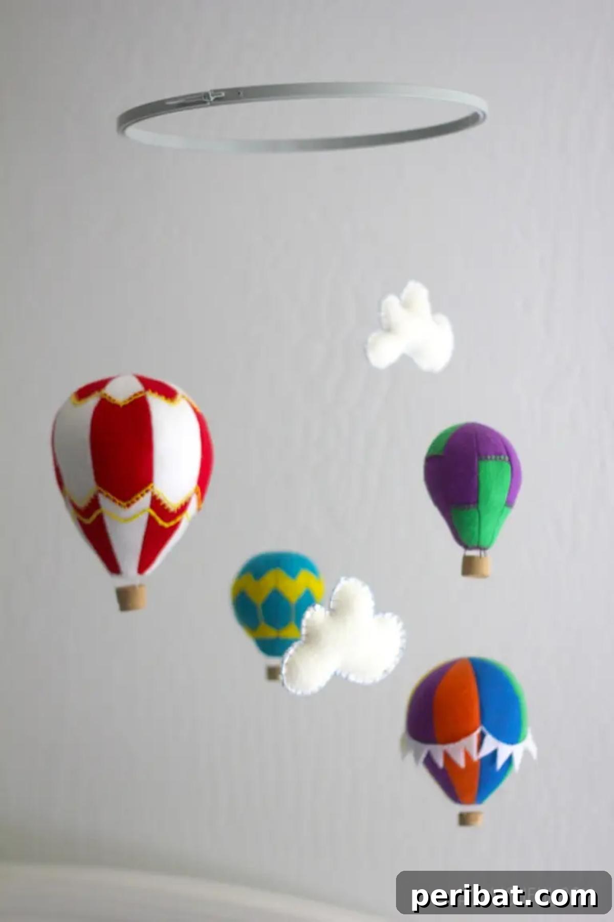 DIY Hot Air Balloon Mobile