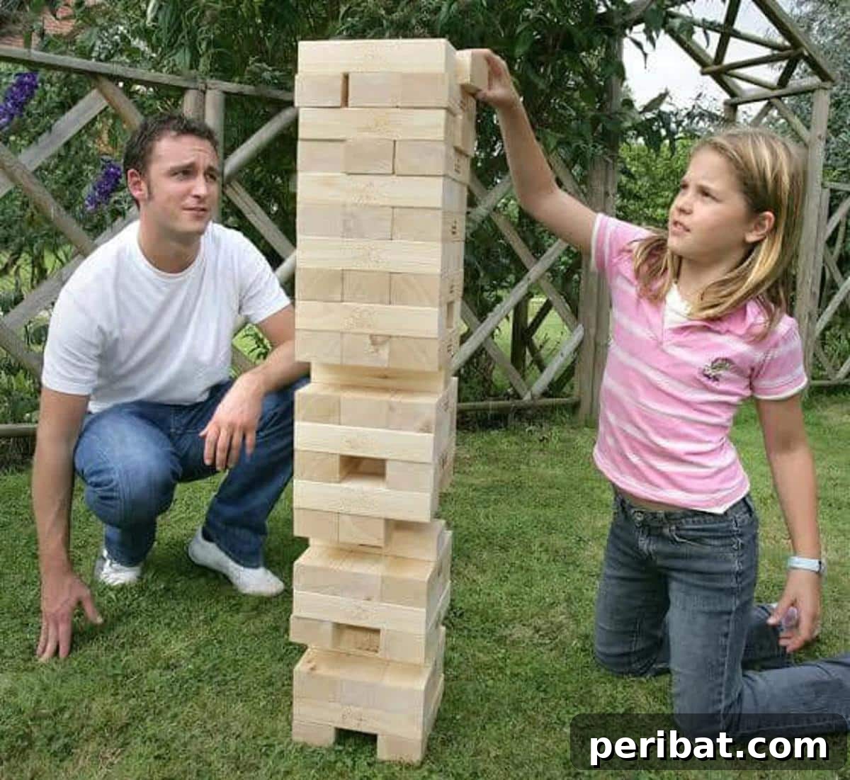 Create Your Own Giant Jenga: 20 DIY Blocks, Plans, and Exciting Game Ideas 16 A clear diagram illustrating DIY Giant Toppling Tower plans, offering a simple guide for construction.
