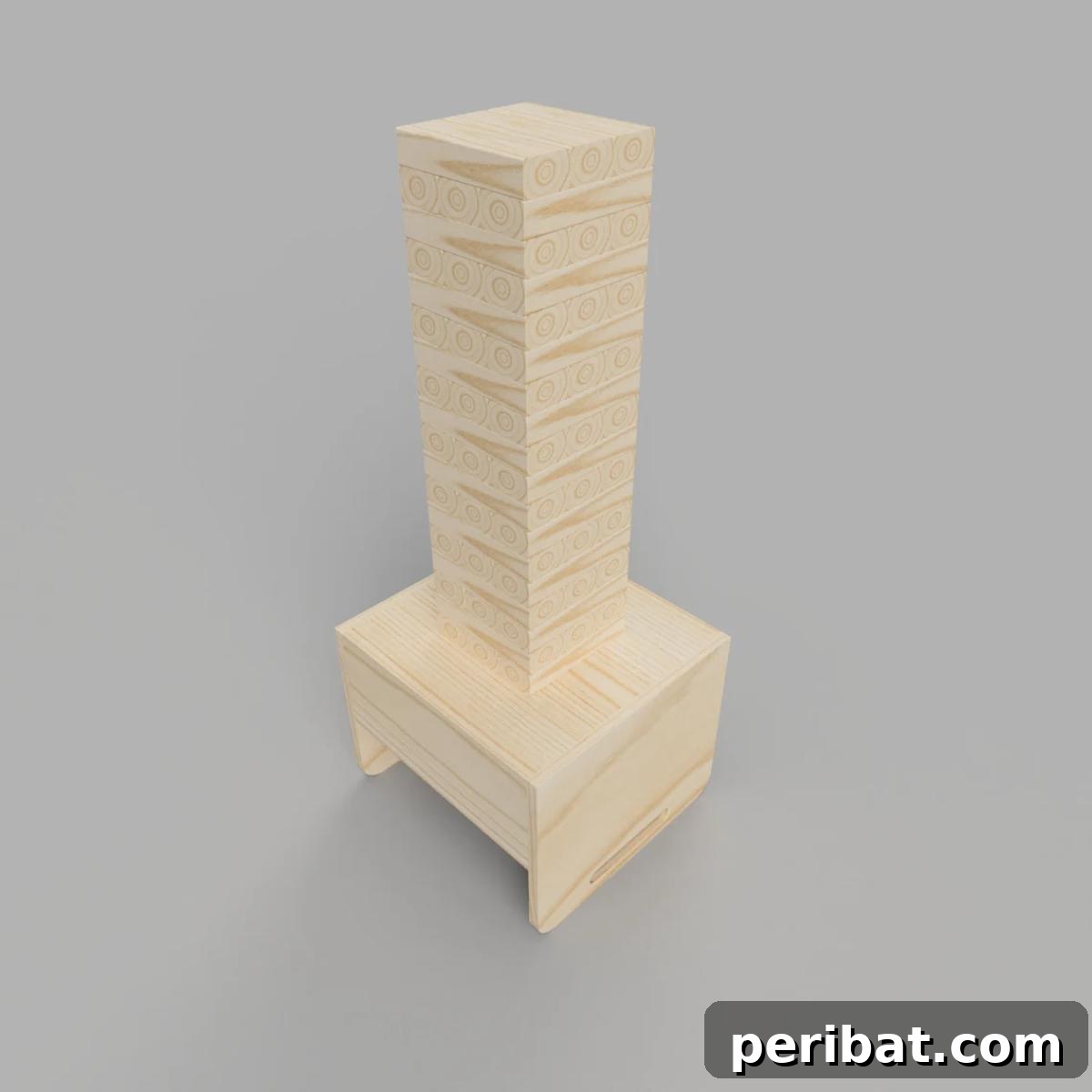 Create Your Own Giant Jenga: 20 DIY Blocks, Plans, and Exciting Game Ideas 18 Comprehensive DIY Lawn Jenga build plans, depicting a large and sturdy version of the classic game for outdoor lawns.