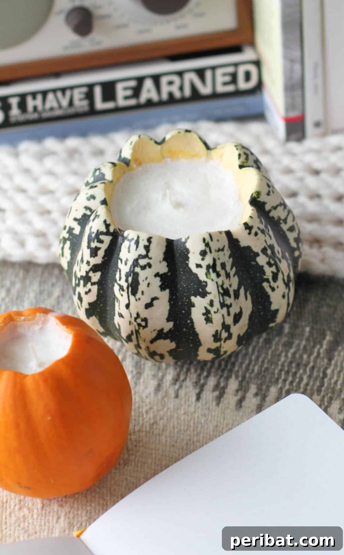 50 Creative DIY Candle Holders: Functional Art for Every Home 19 DIY Mini Pumpkin Soy Candles