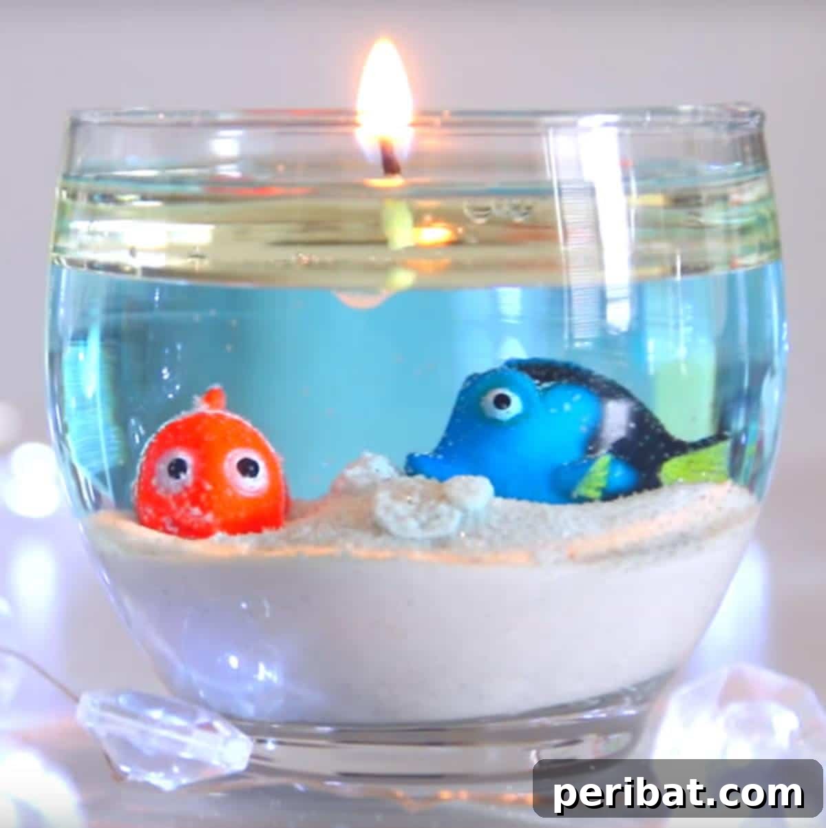 50 Creative DIY Candle Holders: Functional Art for Every Home 41 DIY Water Candle Project
