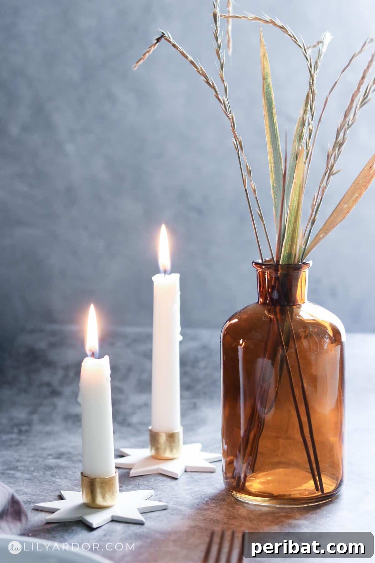 50 Creative DIY Candle Holders: Functional Art for Every Home 42 DIY Star Candle Holders