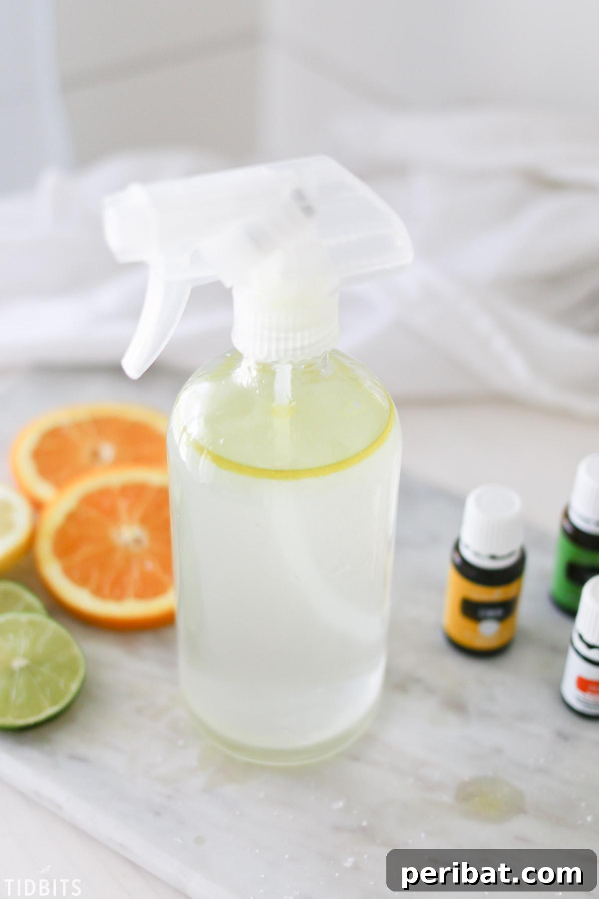 Craft Your Own Scents: 35 DIY Ideas for a Heavenly Smelling Home 13 All Natural Essential Oil Citrus Room Spray
