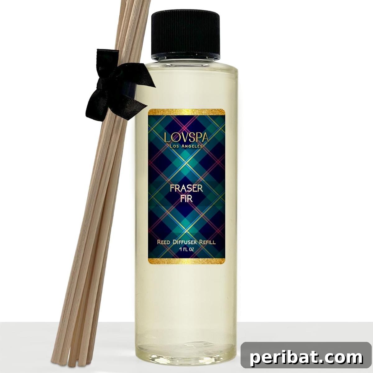 Craft Your Own Scents: 35 DIY Ideas for a Heavenly Smelling Home 33 Lovspa Fraser Fir Reed Diffuser Oil Refill With Replacement Scent Sticks