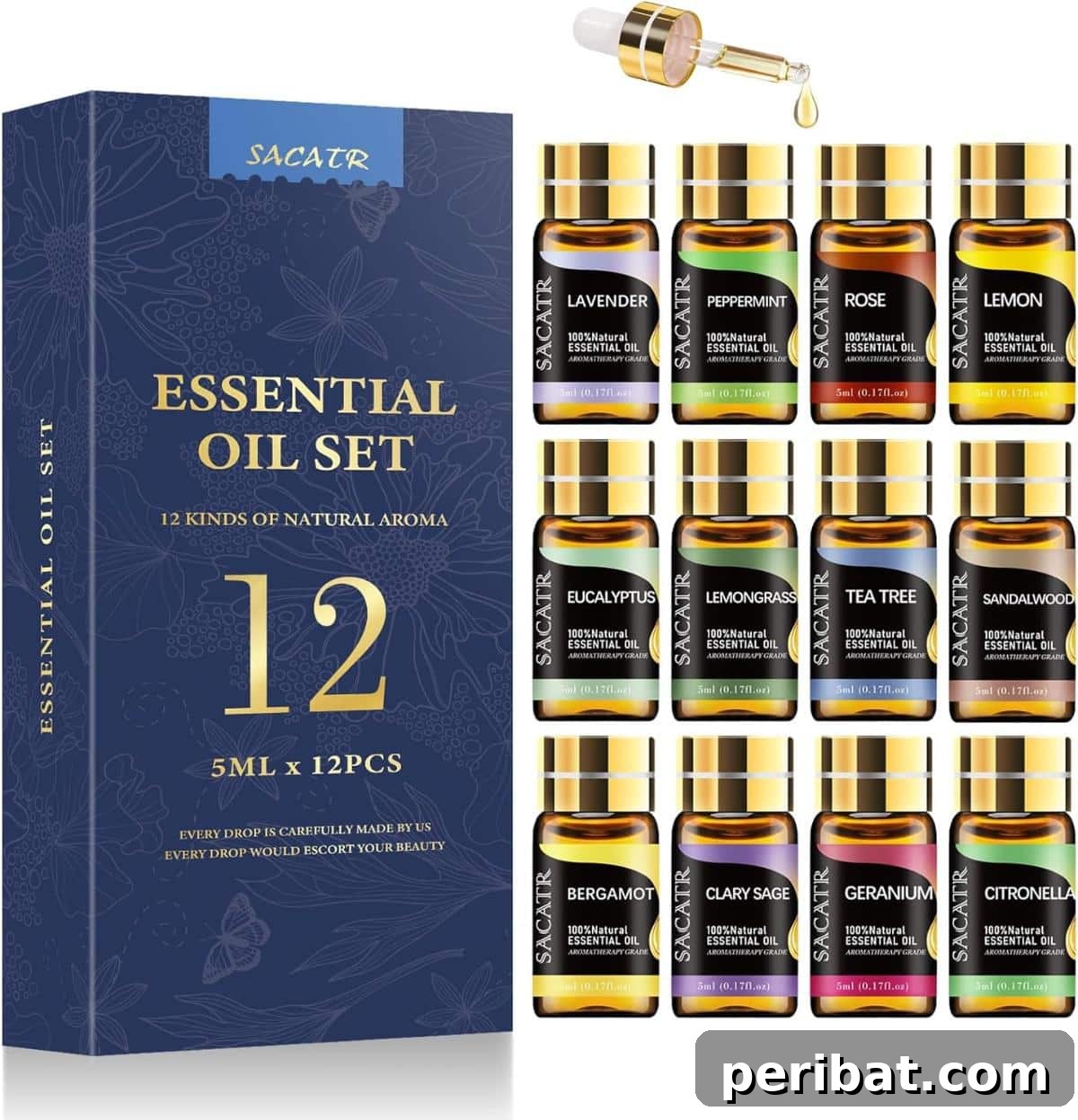 Craft Your Own Scents: 35 DIY Ideas for a Heavenly Smelling Home 36 Essential Oils by SACATR: Natural Essential Oil Set