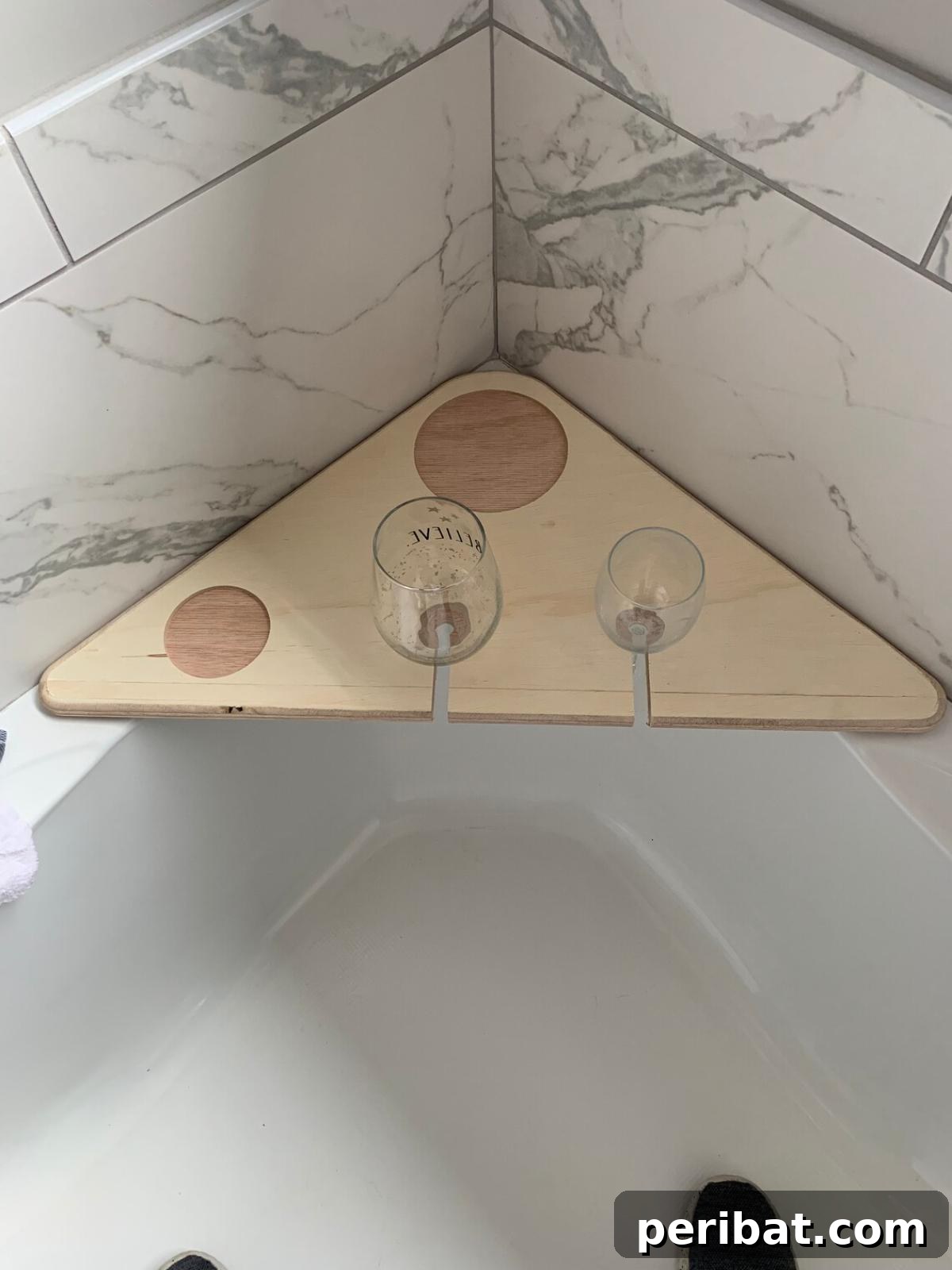 Crafted Bath Trays: Practical Elegance for Your Soak 37 Corner Bath Caddy