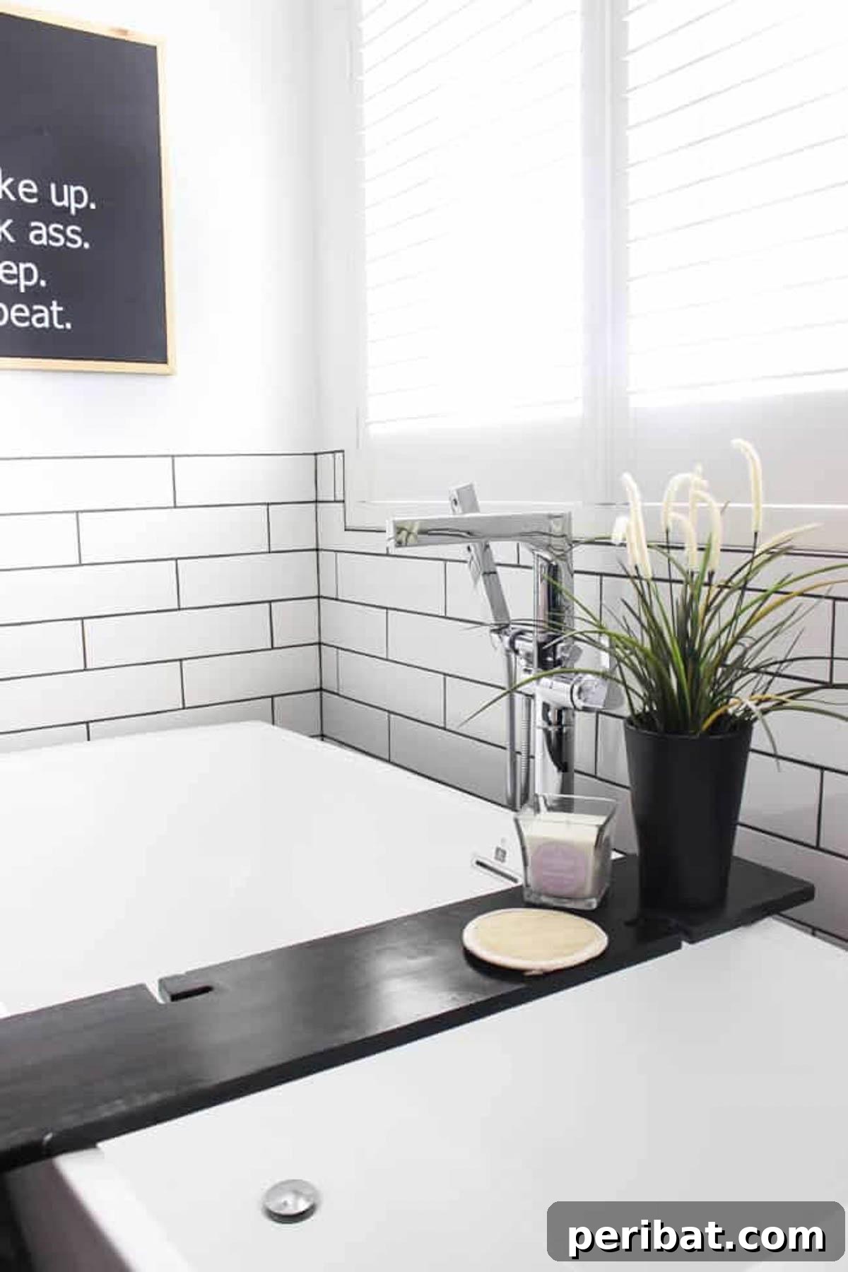 Crafted Bath Trays: Practical Elegance for Your Soak 7 DIY Bath Table With Wine Glass Holders