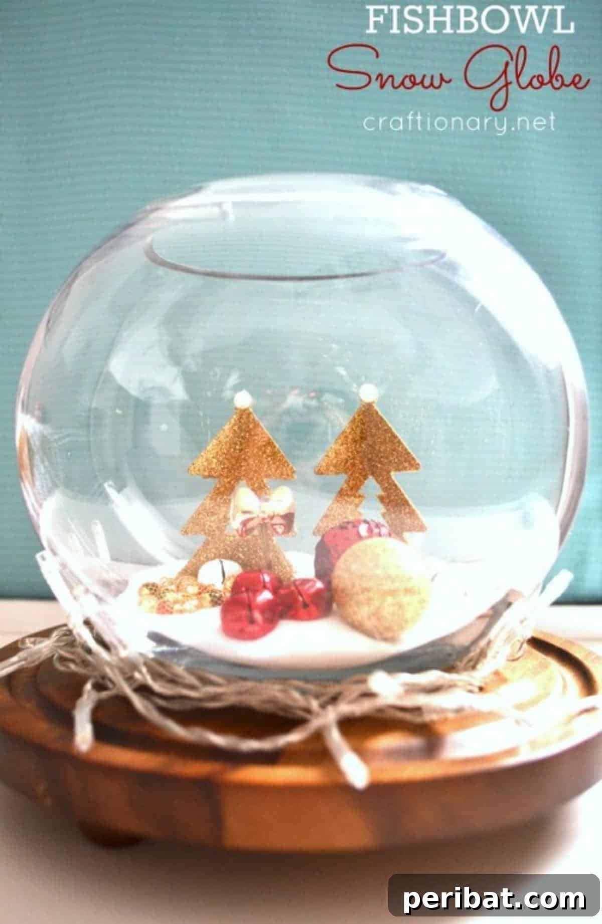 Craft Your Own Winter Wonderland: Snow Globe Projects & Kits 20 DIY Fishbowl Snow Globe