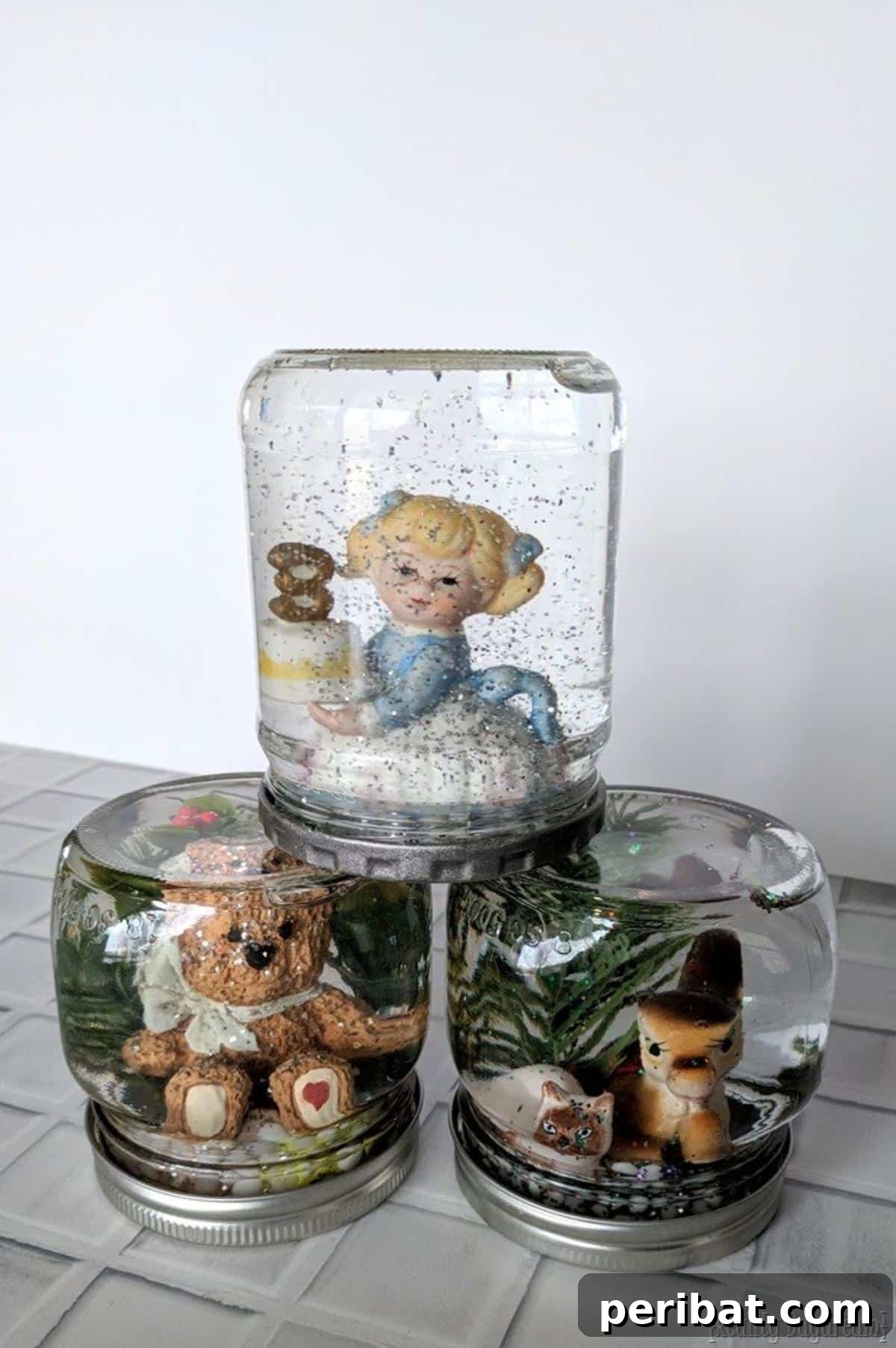 Craft Your Own Winter Wonderland: Snow Globe Projects & Kits 35 Custom DIY Snow Globes