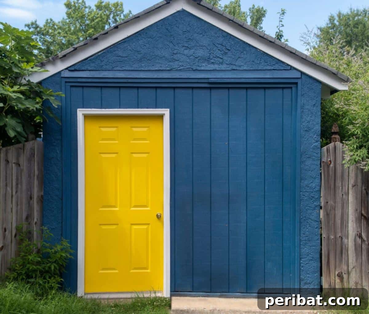 Unlock Your Potential: 42 Inspiring Backyard Studio Shed Designs 30 Easy DIY Garden Shed Plans illustrating a rustic yet functional shed design, featuring recycled windows.