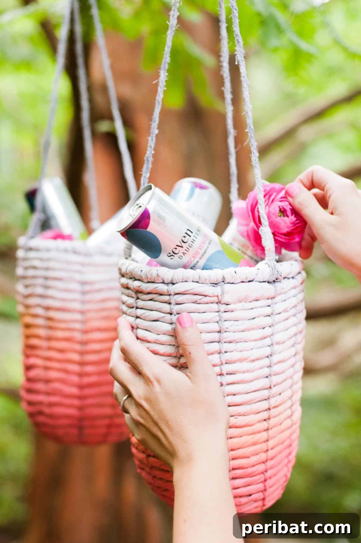 Homemade Patio Refreshment Stations 19 DIY Ice Chest Hanging