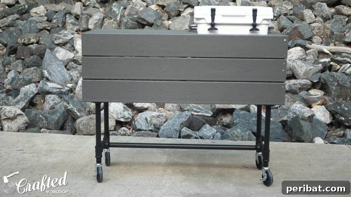 Homemade Patio Refreshment Stations 8 DIY Ice Chest Patio Cooler