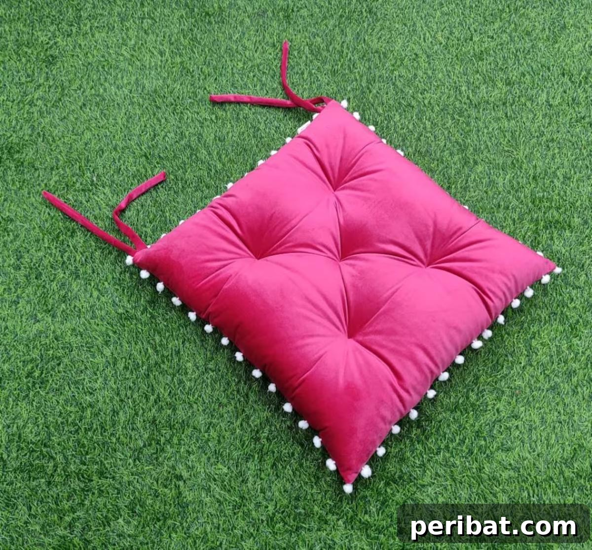 Decorative Pom Pom Chair Cushion