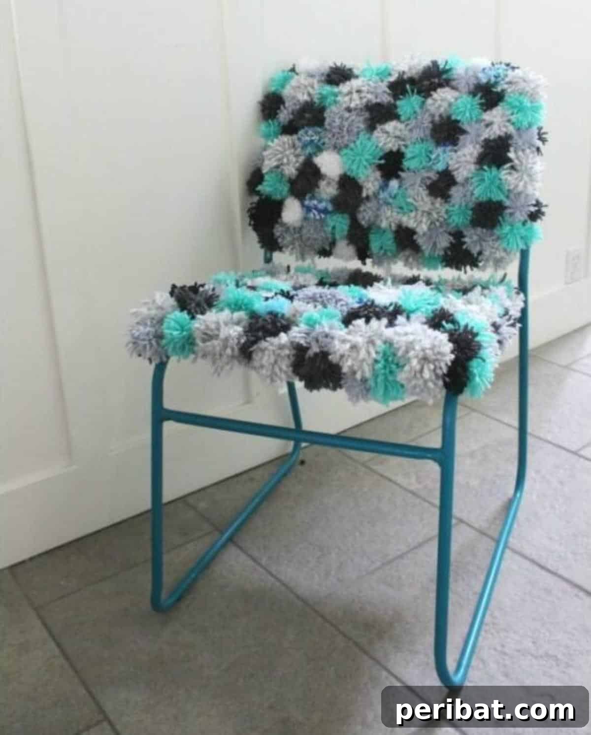 DIY om Pom Chair
