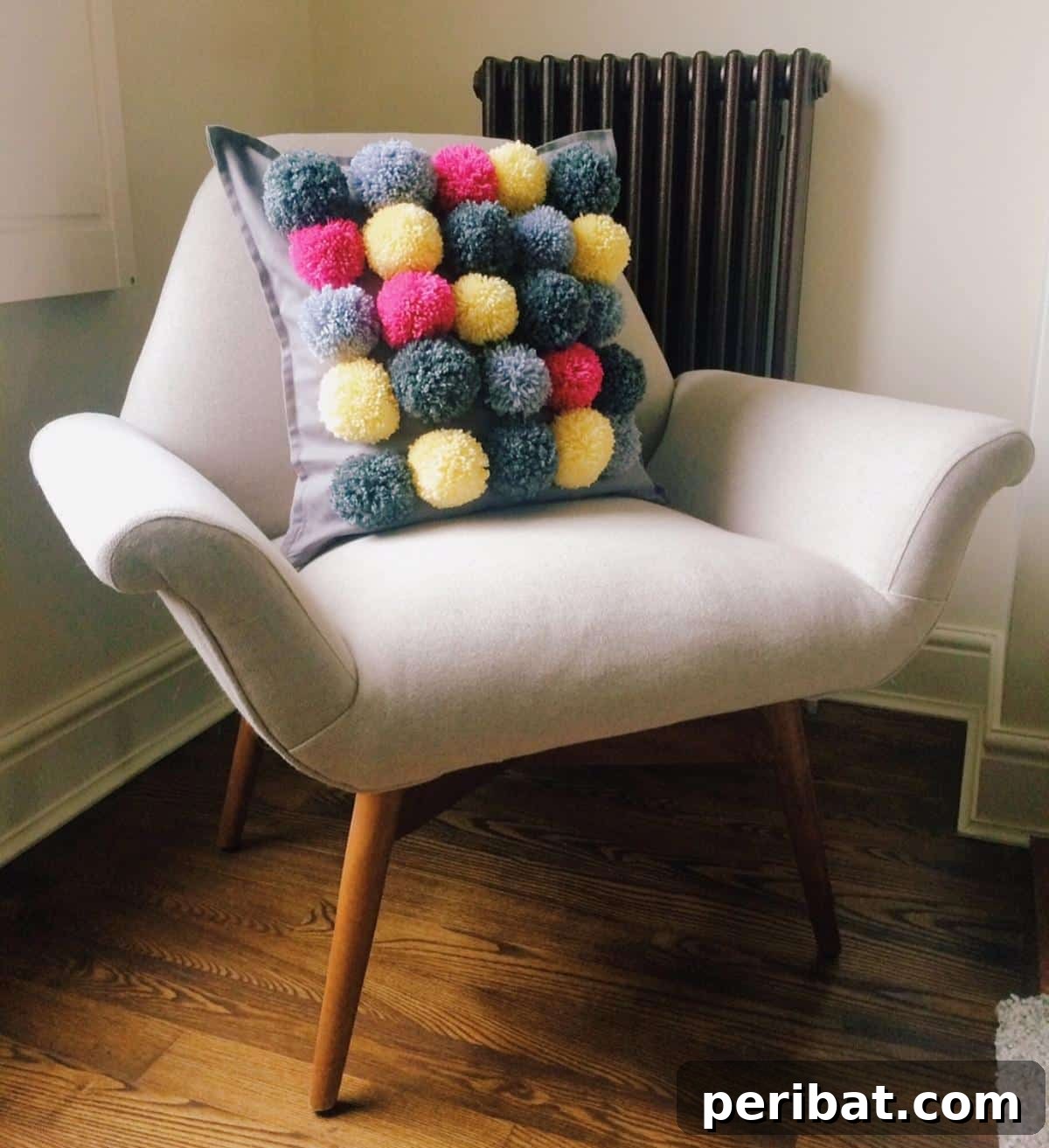 Pom Pom Sofa Cushion