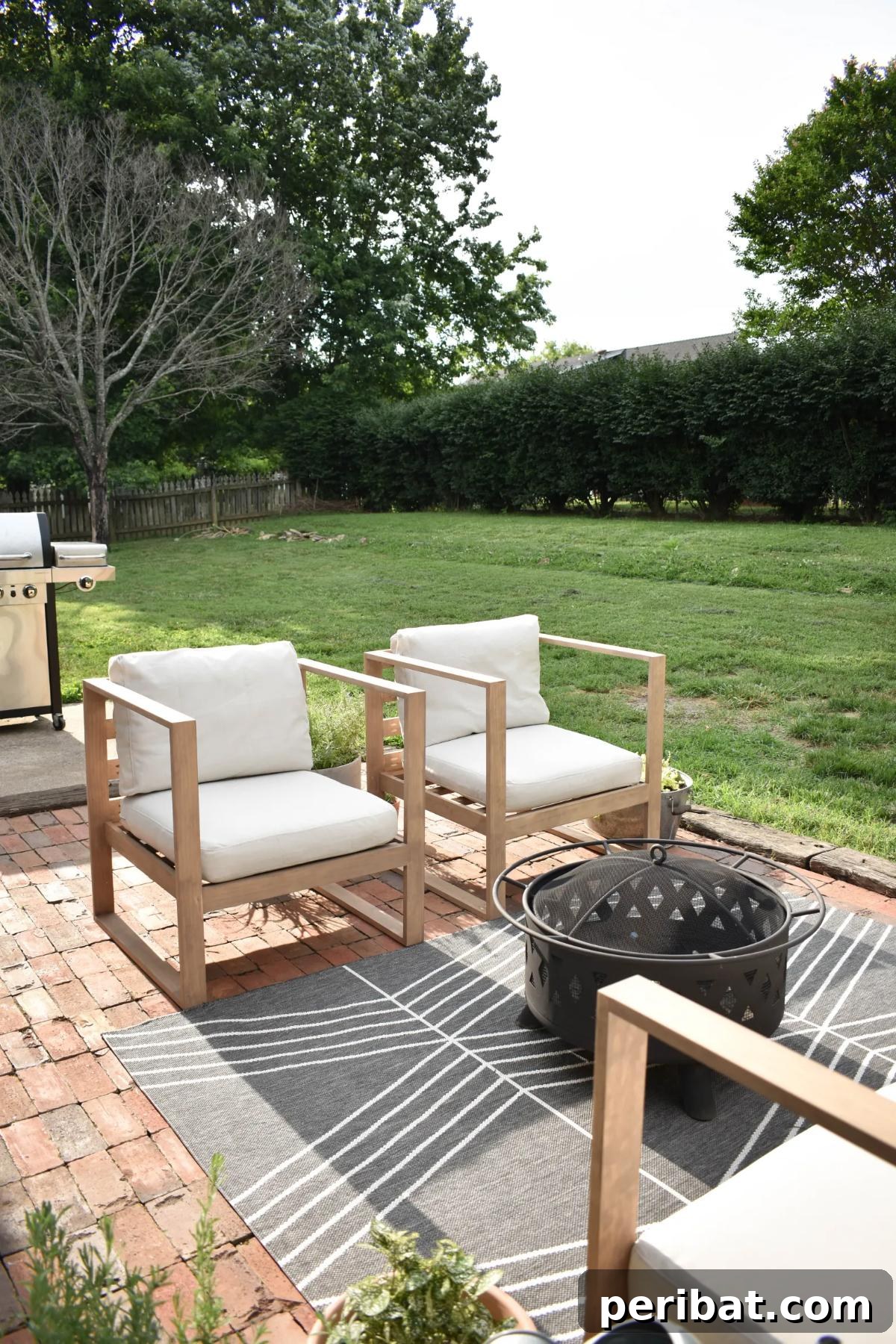 Craft Your Perfect Patio: 27 DIY Chair Designs for Cozy Outdoor Living 13 Modern DIY Outdoor Chairs