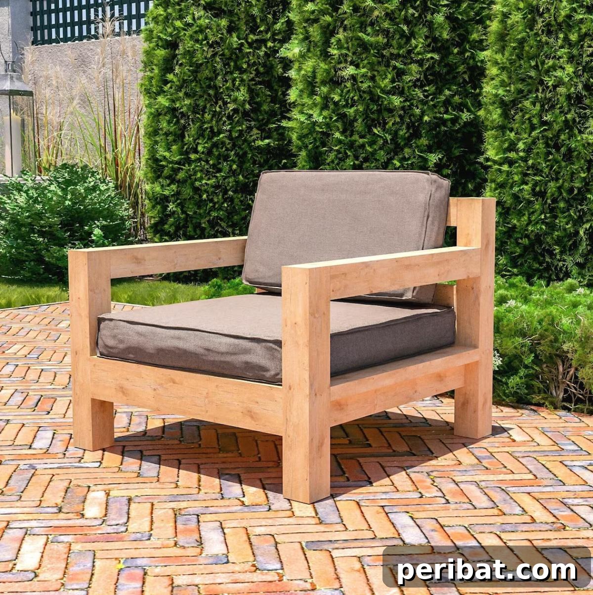 Craft Your Perfect Patio: 27 DIY Chair Designs for Cozy Outdoor Living 20 DIY Patio Sofa Chair
