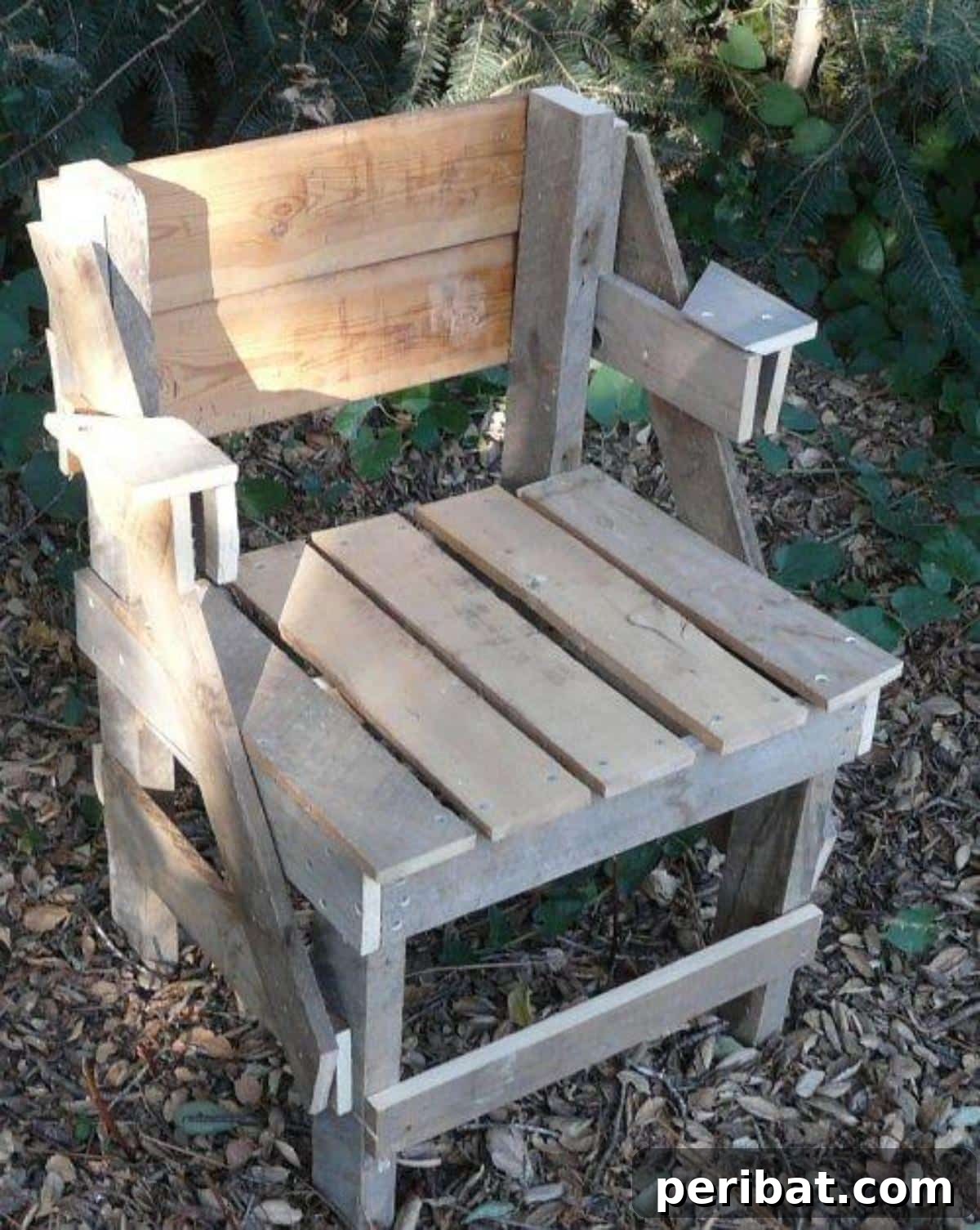 Craft Your Perfect Patio: 27 DIY Chair Designs for Cozy Outdoor Living 3 DIY Pallets Garden Chair